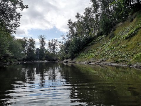 Érosion rivière Portneuf, 2021, Capsa
