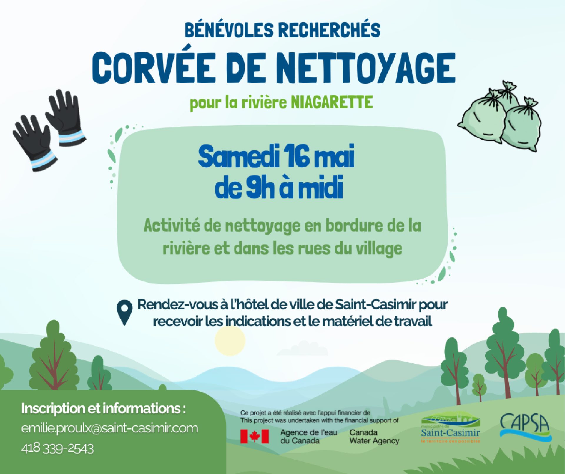 Corvée de nettoyage !